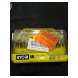 Ryobi 15pc Router Bit Set