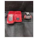 Milwaukee M18 5Ah Battery With Rapid Charger