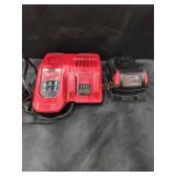 Milwaukee M18 5Ah Battery With Rapid Charger