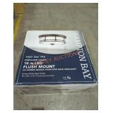 Hampton Bay 14" LED Flush Mount