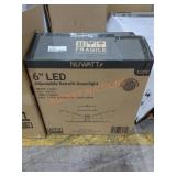 6" LED Adjustable Retrofit Downlights