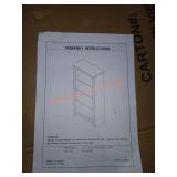 Shaker 24"X 48" Bookcase Whitewood Color