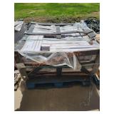 Skid of Interlocking Stacked Stone Panels