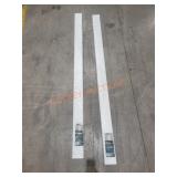 (2) Veranda Vinyl 4"ï¿½4"x 72" Fence Posts