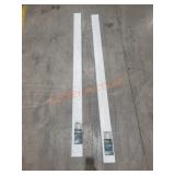 (2) Veranda Vinyl 4"ï¿½4"x 72" Fence Posts