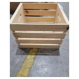Wooden Crate,Unfinished