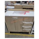 37" Vanity Cabinet with Top