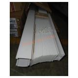 (2) 2" Cordless faux Wood Blinds 72.5"x54"