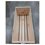 Wooden Crate 12.5"x27"x10"