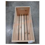 Wooden Crate 12.5"x27"x10"