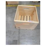 Unfinished Wooden Crate