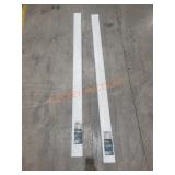 (2) Veranda Vinyl 4"ï¿½4"x 72" Fence Posts