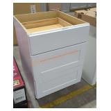 2 Draw Cabinet, White