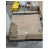 Delta 36" x 36" Shower Base, White, Cracked on