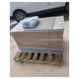 Skid Lot Of Metallic Steel Tile & Backsplash