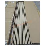 Wooden Slat Acoustic Panel 106" x 21"