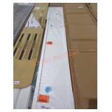 Veranda 24" x 80" Louver/Panel White Bi-Fold Door