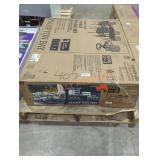 Laurel Oaks 7PC Dining Set, Dark Brown/Beige