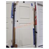 Jeld Wen Off While 2 panel Door 30"x80"