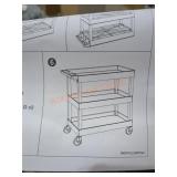 3 Shelf Utility Cart