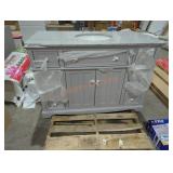 49" Bath Vanity, Vanity Top is Damaged