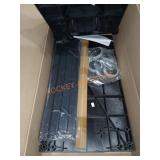 18"x32" 2 shelf Cart Black