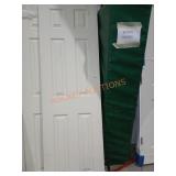 6 panel off White door