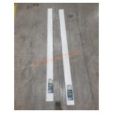 (2) Veranda Vinyl 4"ï¿½4"x 72" Fence Posts