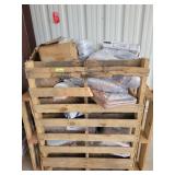 Skid Lot of Various Size Rugs