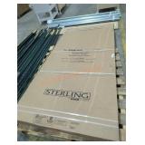 Sterling 55-60" x 70" Framed Sliding Shower Door