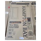 15" Unfinished Wall Cabinet