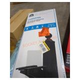 Black Aluminum Mailbox Post