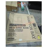 Hampton Bay 30" x 24" x 34.5" Sink Base Cabinet