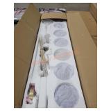 8 Light Globe Chandelier