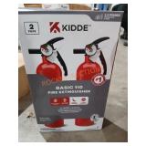 KIDDE 2pk Fire Extinguisher