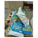 Skid Milorganite Fertilizer and Scott