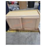 30" Unfinished Wall Bridge Cabinet