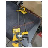 DeWalt 36" Clamps Set