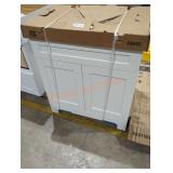 Bathroom Vanity w Sink, White 34 1/2" x  30"