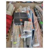 Skid Lot of Various Size Rugs