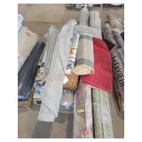 Skid Lot of Various Size Rugs