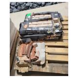 Skid Lot of Brick Stacks