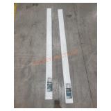 (2) Veranda Vinyl 4"ï¿½4"x 72" Fence Posts