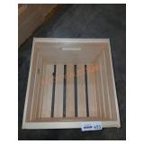 12.5"x13.5"x10" Wooden Crate