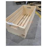 Unfinished Wooden Crate