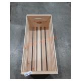 Wooden Crate 12.5"x27"x10"