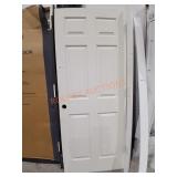 6 Panel off White Door 32"x80"