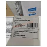 4.5"x 90" White Toe Kick