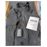 Vevor Heated Jacket, Small, Black