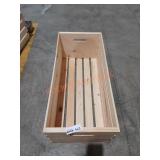Wooden Crate 12.5"x27"x10"